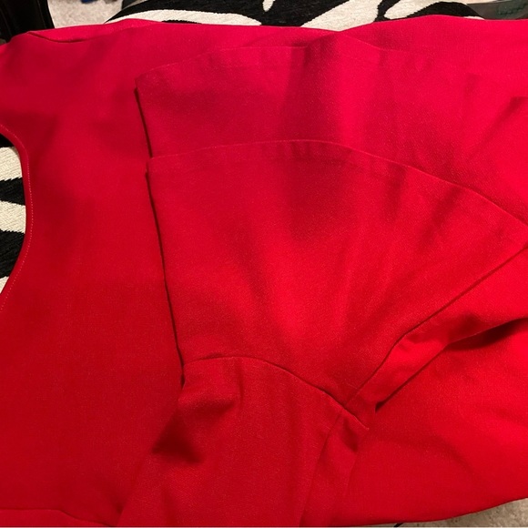RED A-Line Dress Large - Picture 6 of 9